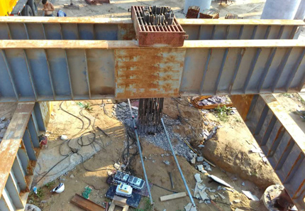 联华检测--单桩竖向抗拔静载试验 